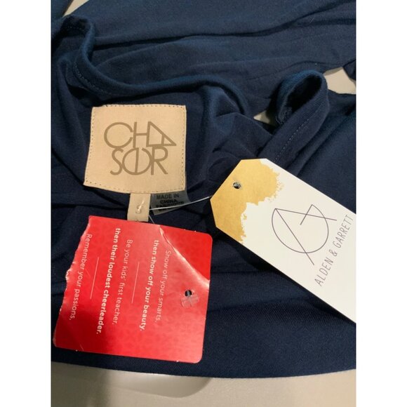 Chaser Navy Blue Mini T-Shirt Dress, Size S, NWT! - Picture 5 of 5